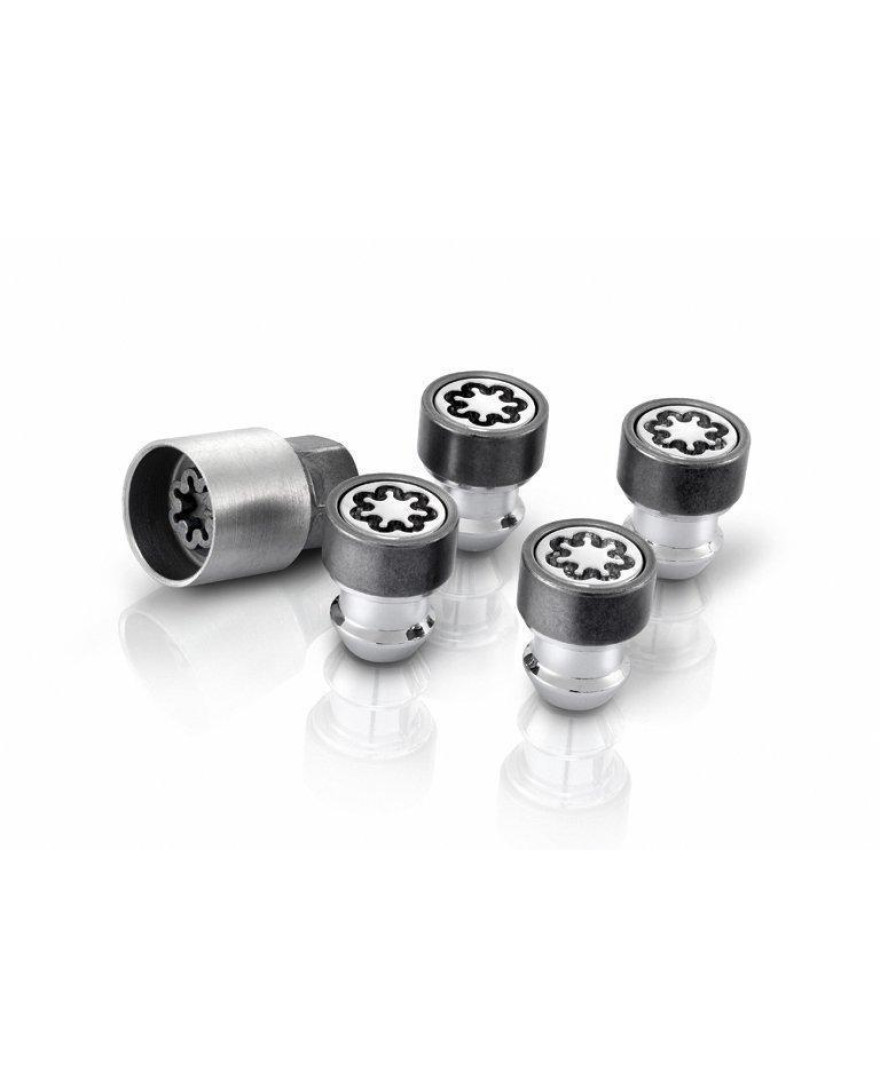 Nissan Locking Wheel Nut Set (x4 bolts, x1 key)